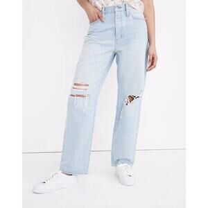 Madewell The Dadjean Ripped Edition 25 Women’s Greenvale Wash MC578